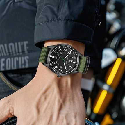 LIGE Relógio Masculino de Luxo Top de Linha Quartz Data Nylon Couro À Prova D'água Luminoso Militar Esportivo Para Homens relógios masculinos