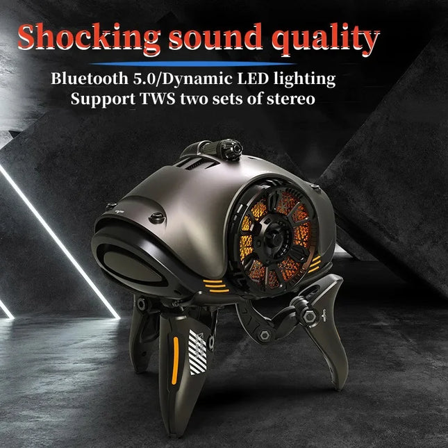 Wireless High Quality Robot Bluetooth Speaker Subwoofer Speaker Stereo Surround TWS Suitable For Computer TV Caixa De Som