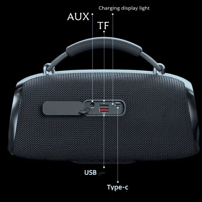 Wireless Subwoofer High Power Portable Bluetooth Speaker TWS Bass Sound System Caixa De Som 100W Powerful  Bluetooth SODLK T330